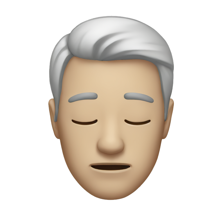 a man in pain emoji