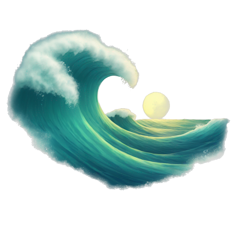 Waves emoji