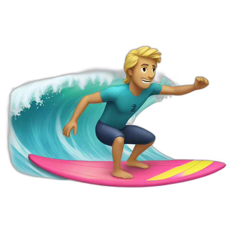 SURFING  emoji