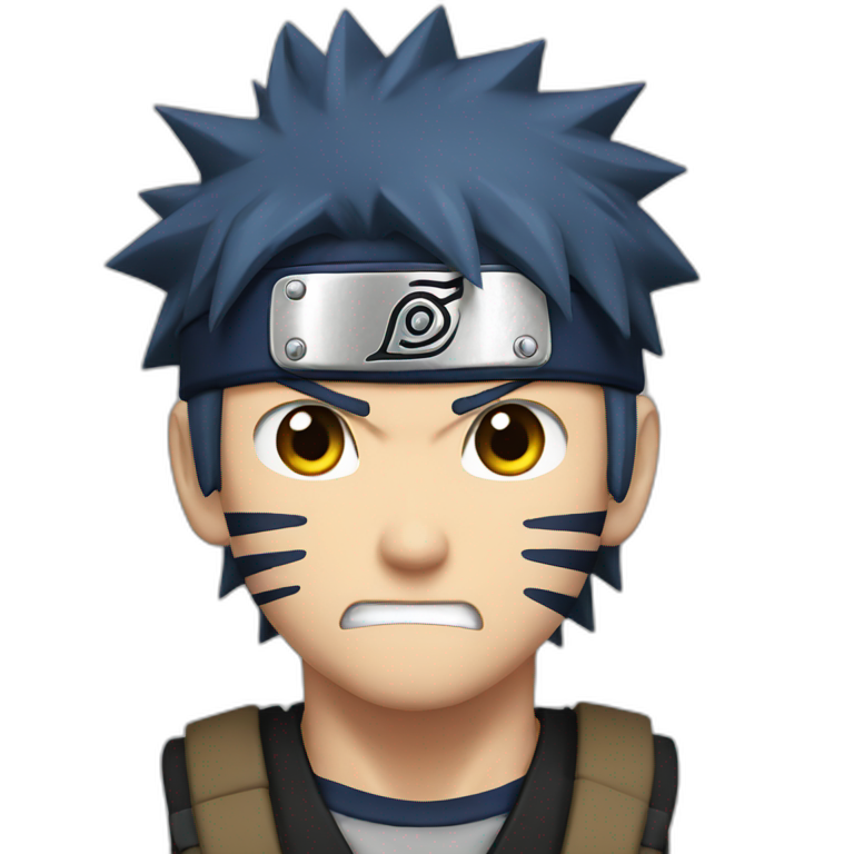 Naruto angry  emoji