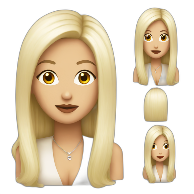 Cristina Aguilera emoji