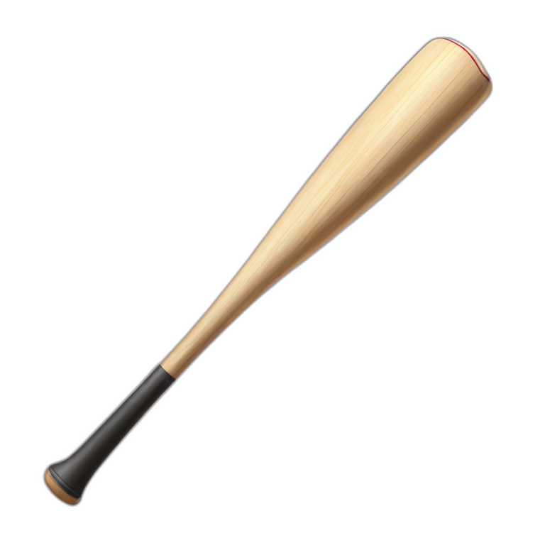 baseball bat hitting baseball emoji