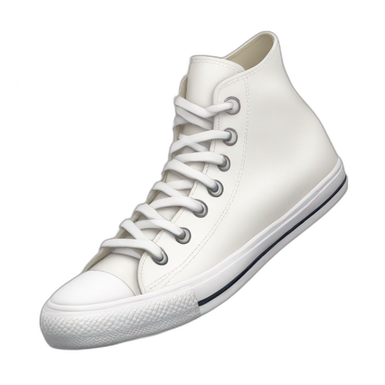 white converse shoes emoji