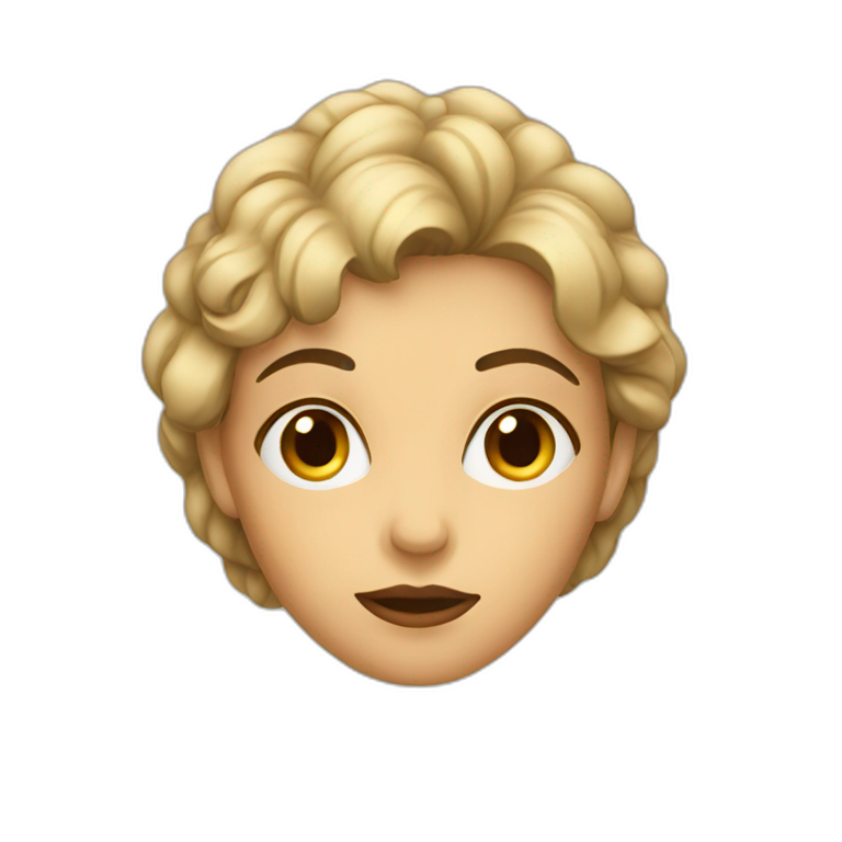 pensive woman emoji