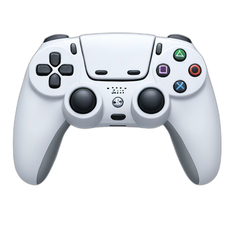 gaming console on white background emoji