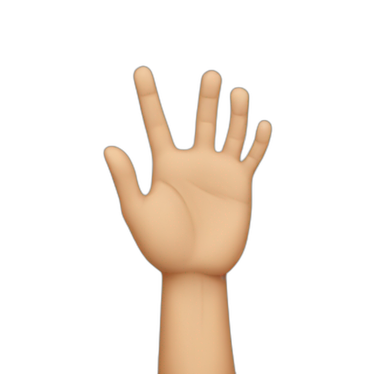 Albanian hand gesture emoji