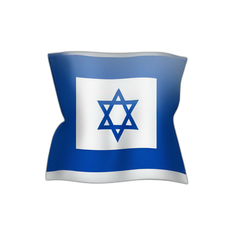 Crossed out Israel Flag  emoji