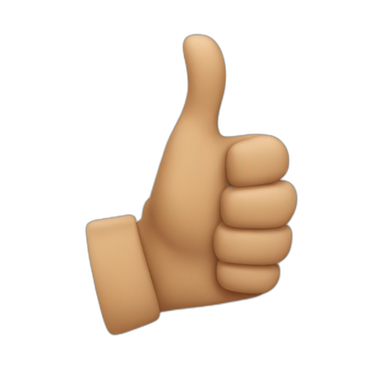 Two thumbs up emoji