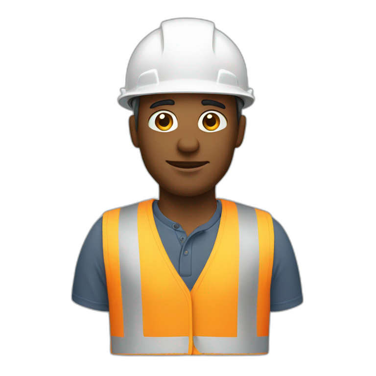 construction worker emoji