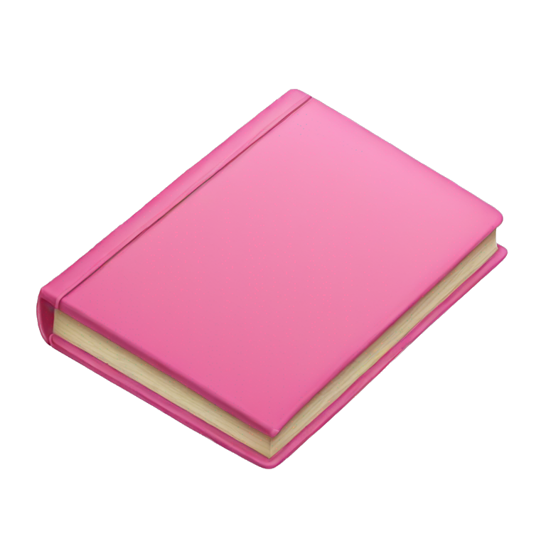 pink book emoji