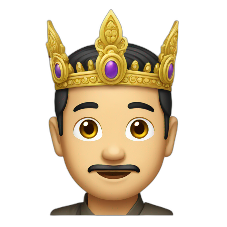 Thailand king emoji