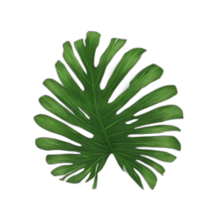 Palm leaves emoji