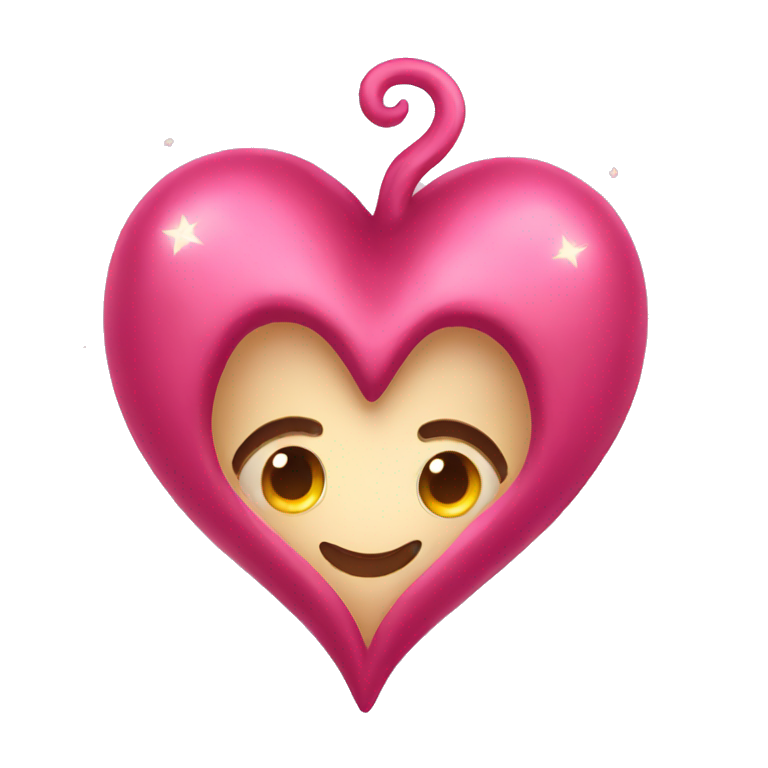 magical heart emoji