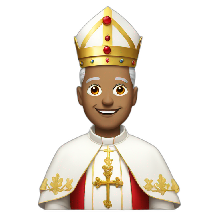 Gay Pope emoji