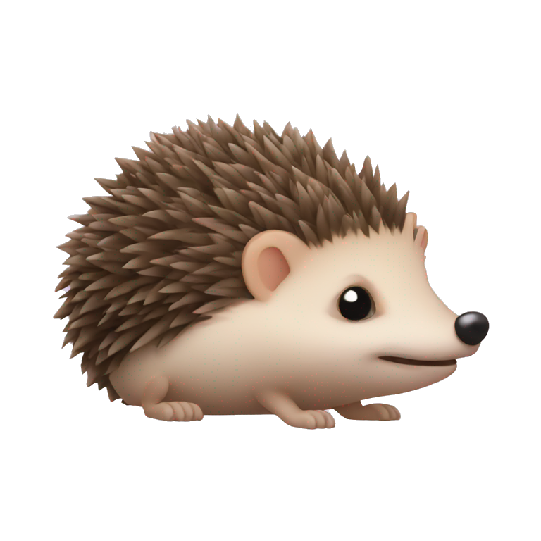 one-eyed hedgehog emoji