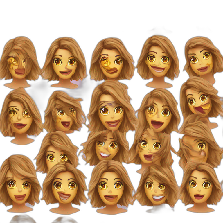 holly peers photoshoot emoji