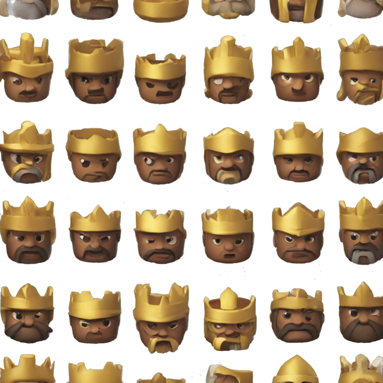 Clash Of Clans King  emoji