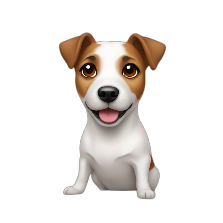 jack russell terrier  emoji