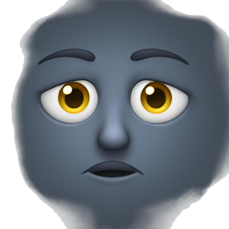 one eye face emoji
