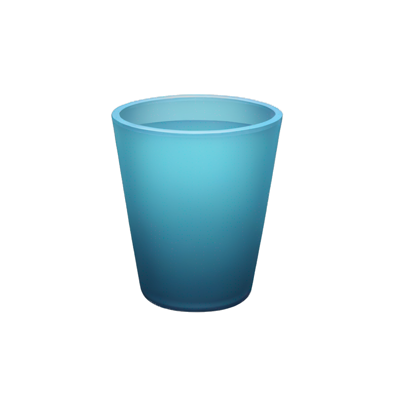 Vaso de agua  emoji