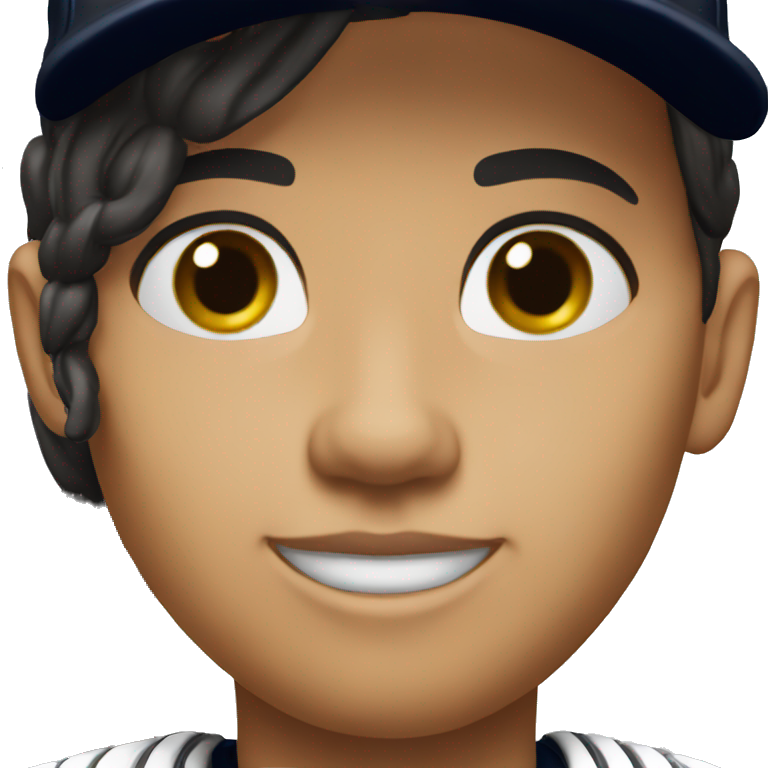Brunette Yankees  emoji