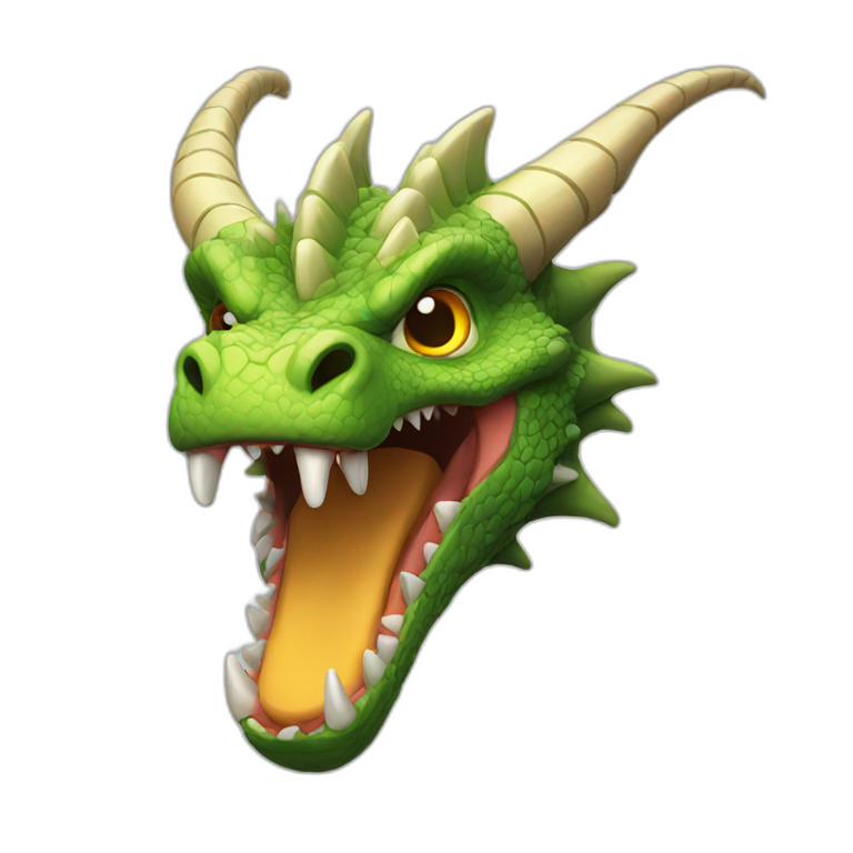 Dragon head emoji