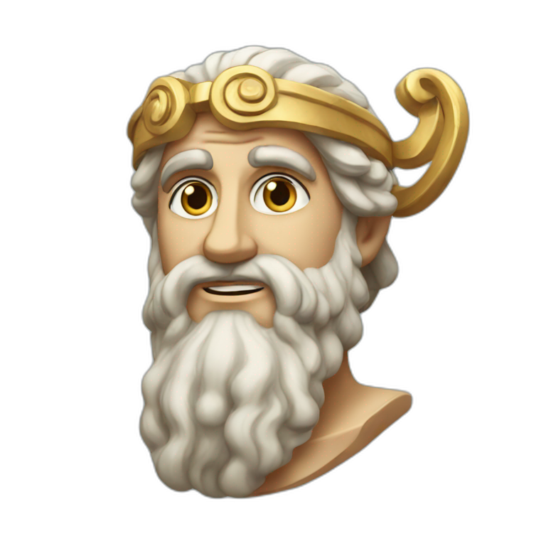 Ancient greek god emoji