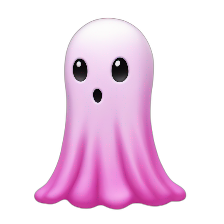 Pink-Ghost emoji