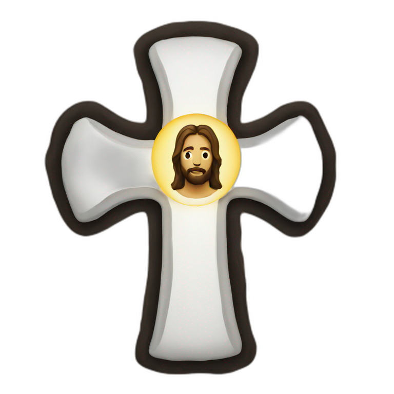 cross jesus emoji