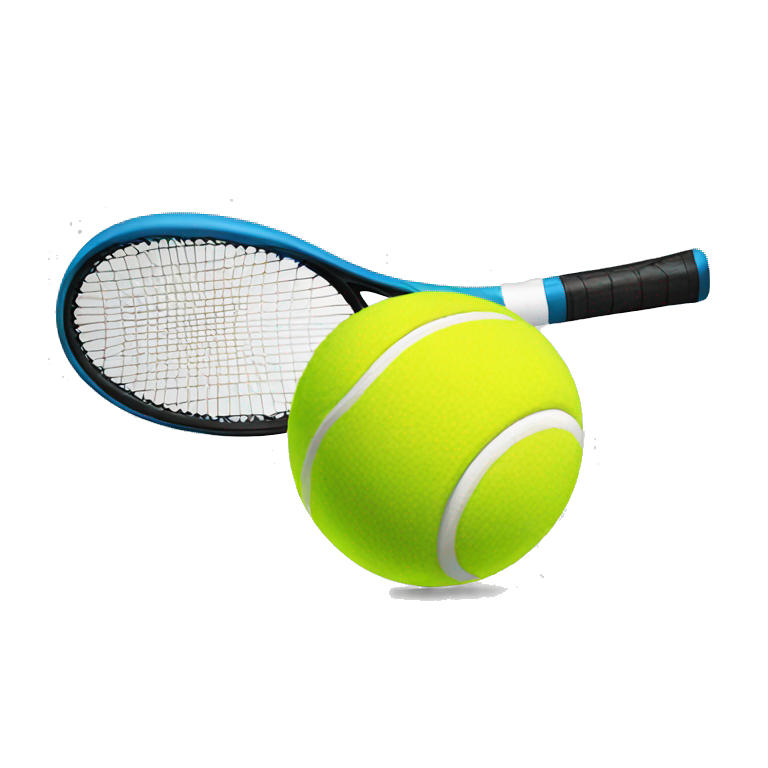 Tennis ball emoji