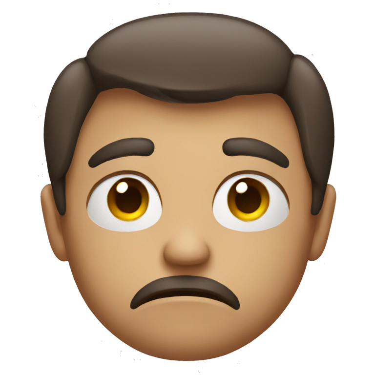 Emoji that looks annoyed  emoji