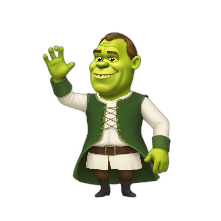 Shrek macron emoji