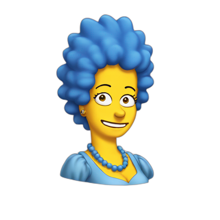 Marge simpson emoji