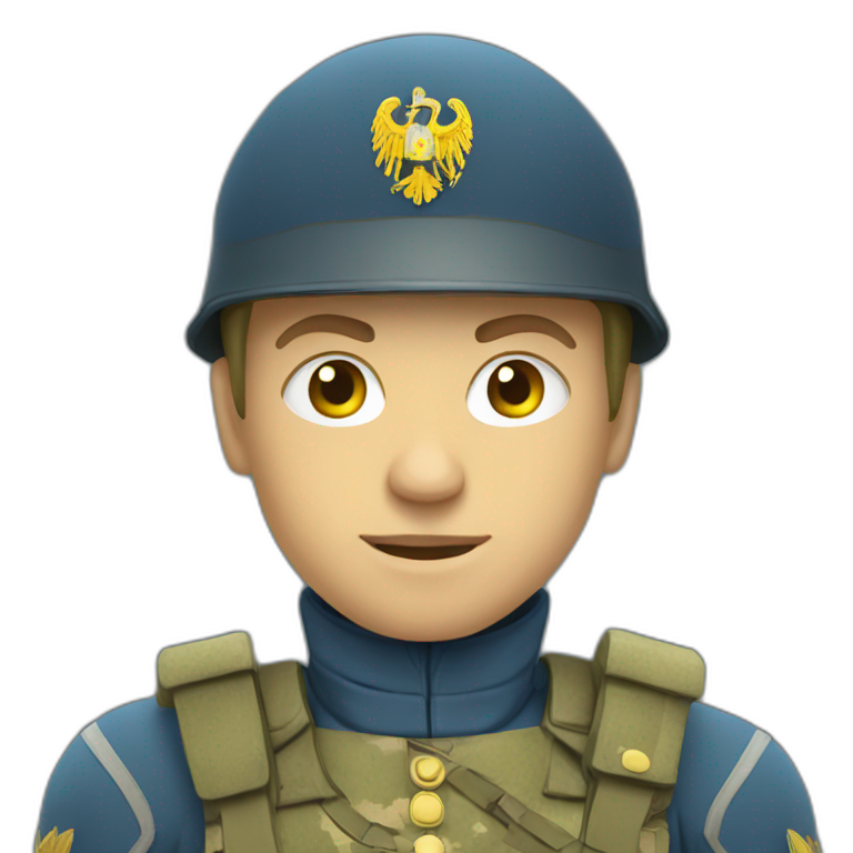 soldier ukrain emoji