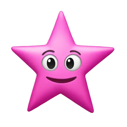 pink star emoji AI Emoji Generator