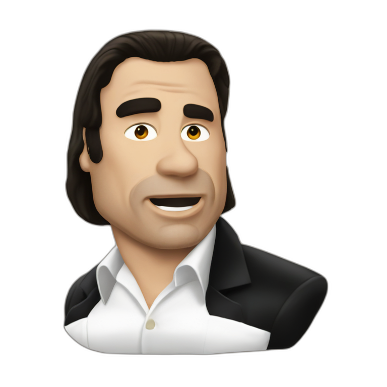 John travolta pulp fiction emoji