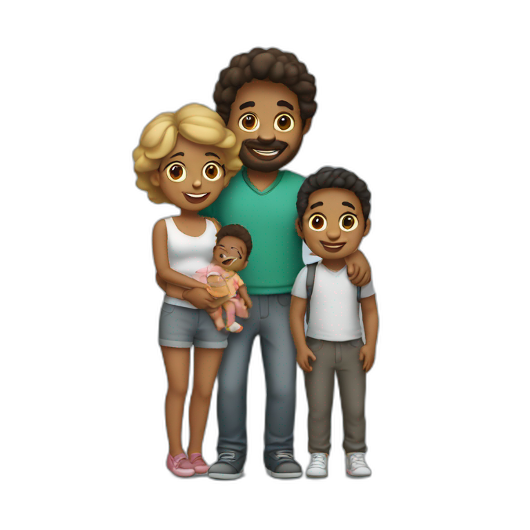 a couple with a young toddler living in montréal emoji