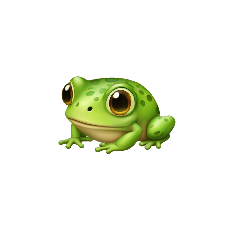 cute frog emoji