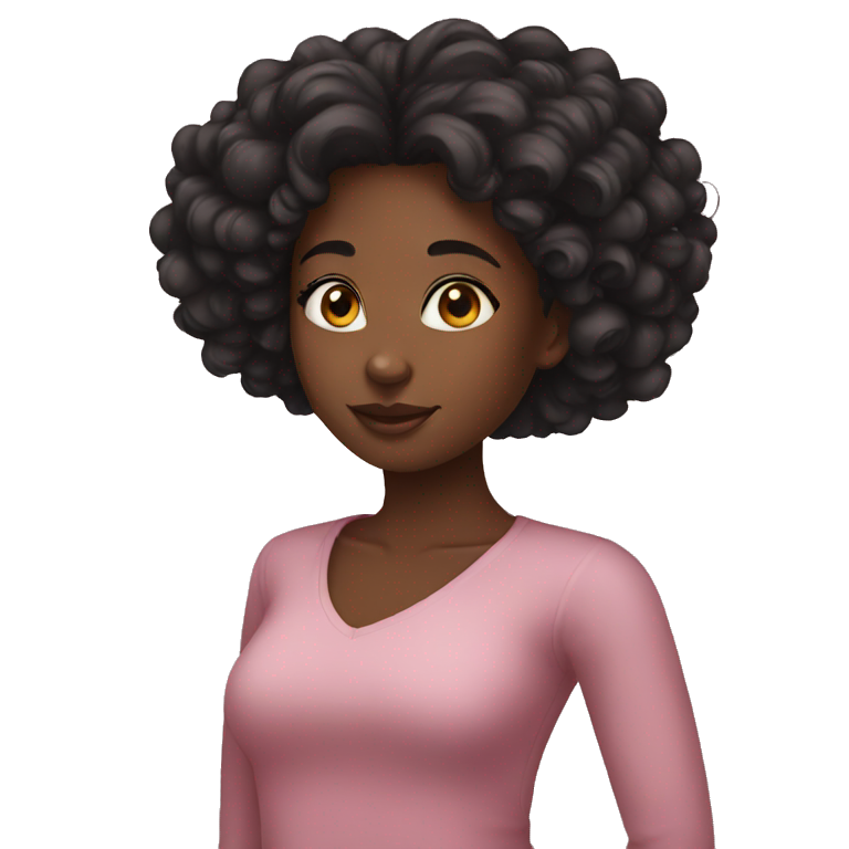 black girl emoji