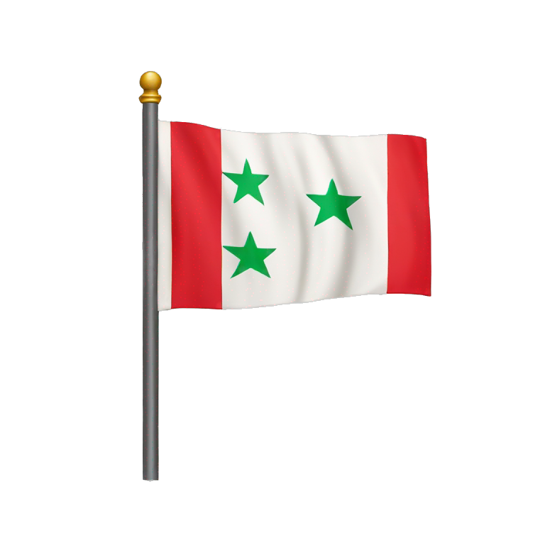 Syria old flag emoji