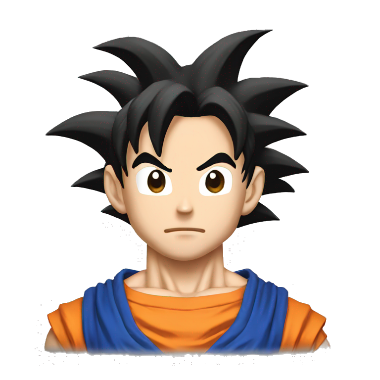 Goku from dragonball emoji