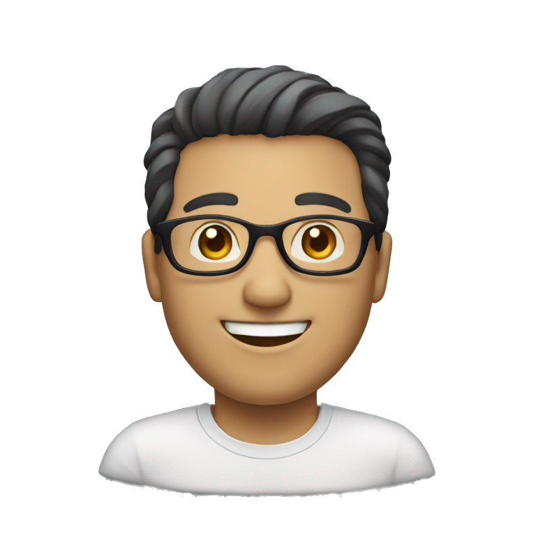 Face glasses and lighting emoji hotsell