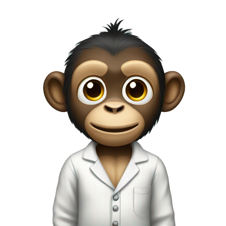 Monkey wearing pajamas hotsell