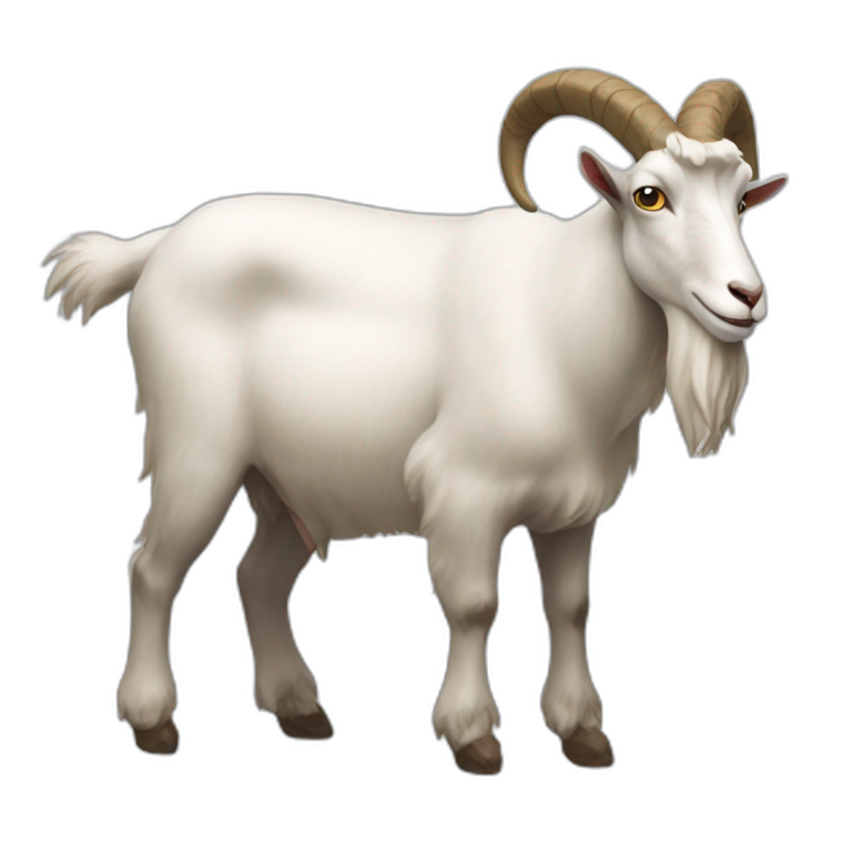 the largest goat in the world emoji