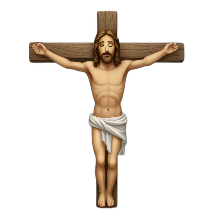 jesus-body-on-the-cross emoji