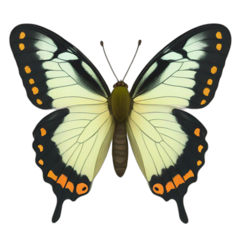 Attatus atlas butterfly  emoji