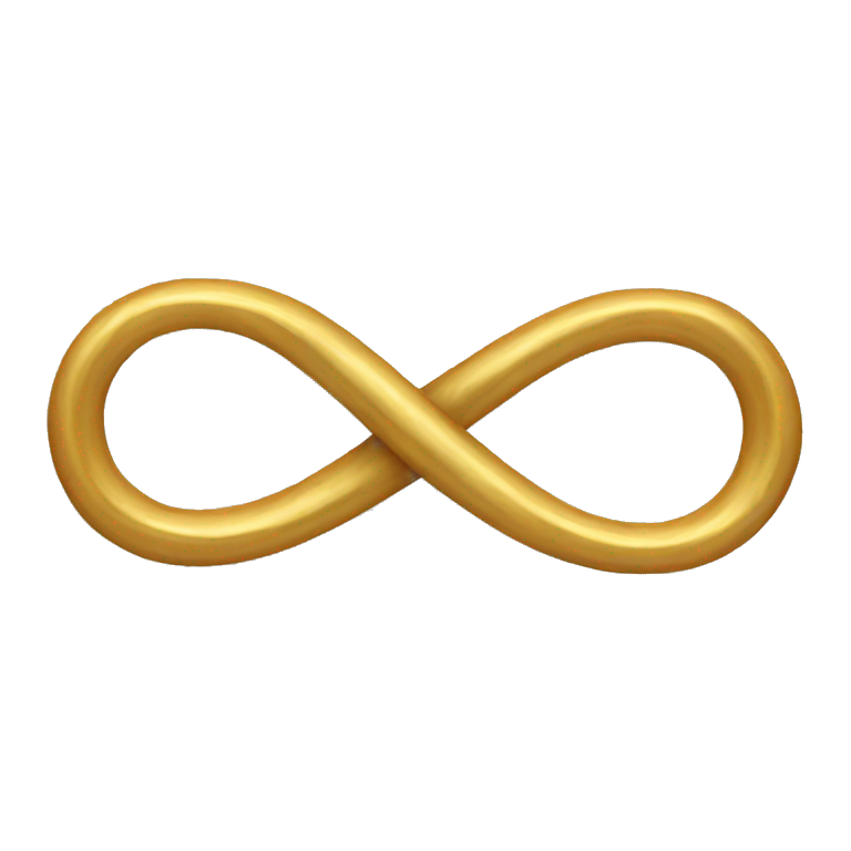 Infinity symbol emoji