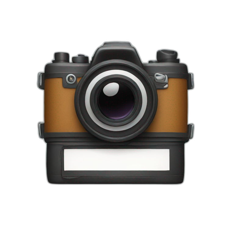 Camera film emoji