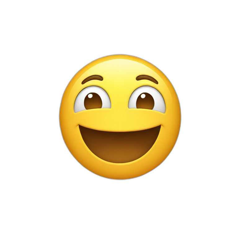 Happy smile emoji