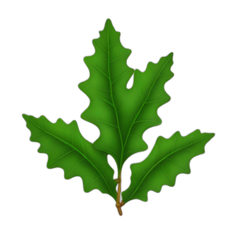 holly leaf  emoji